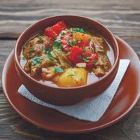 Хашлама по-армянски с бульоном