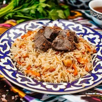 Узбекский плов
